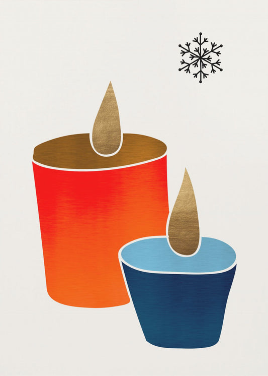 Weihnachtskerzen | Poster