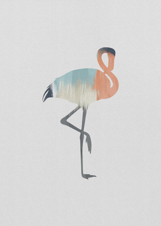 Pastell Flamingo | Poster