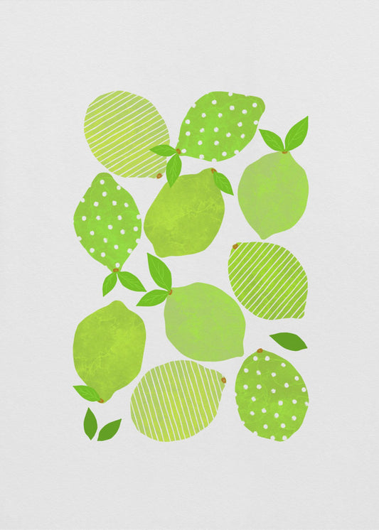 Limettenmenge | Poster