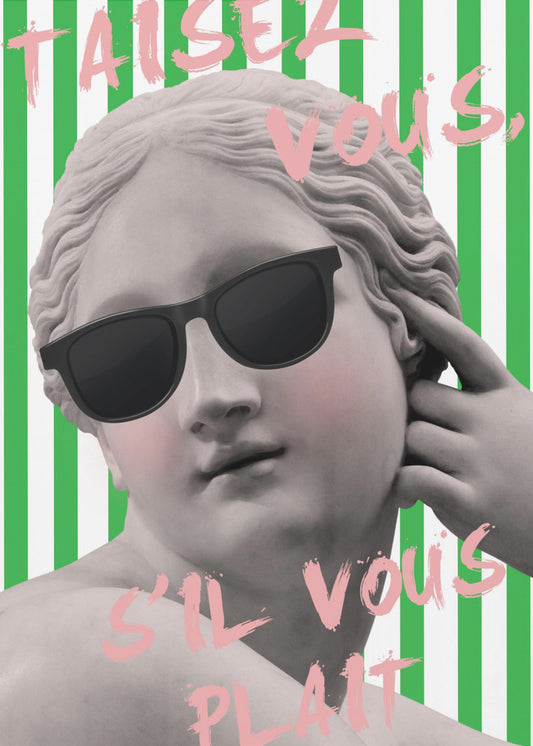 Gestreifte Venus | Leinwand
