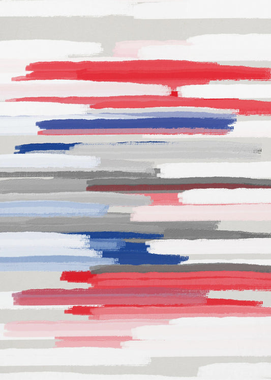BILLS ROT WEISS UND BLAU | Leinwand