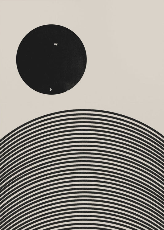 Orbiting Silhouette | Poster