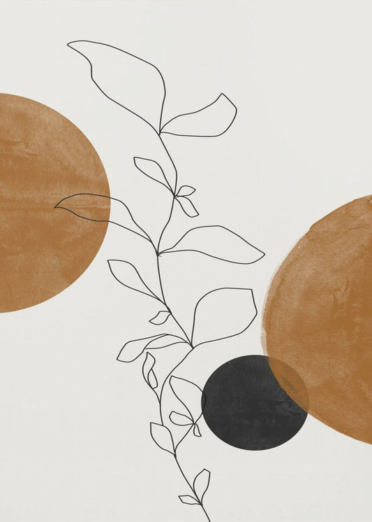 Earthy Line Dance | Poster