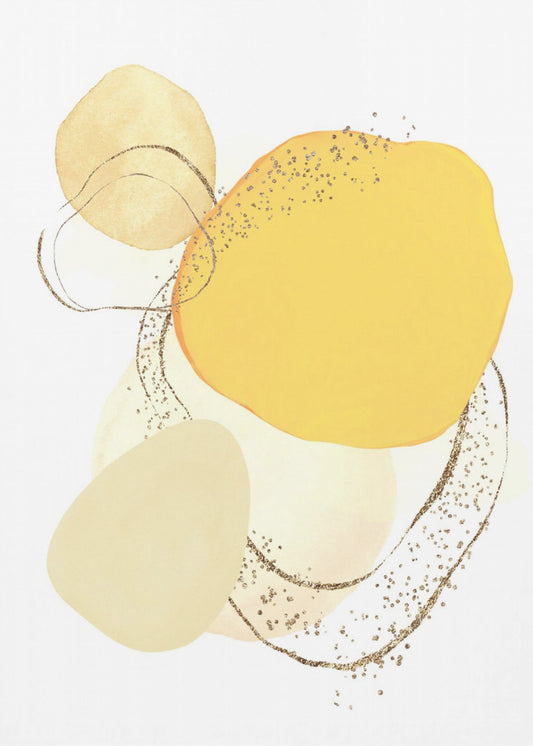 Goldener Glanz | Leinwand