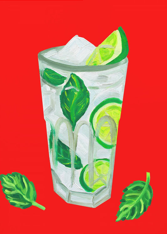 Mojito Extra Minze | Leinwand