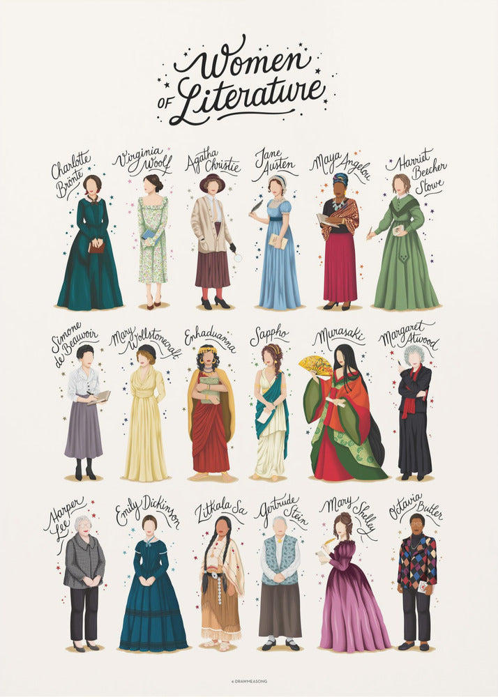 Frauen der Literatur | Poster