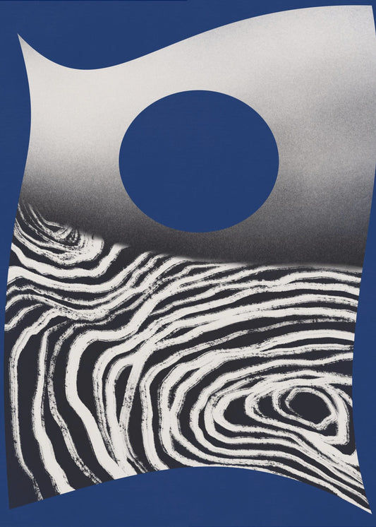 Zebra Mondwelle | Leinwand