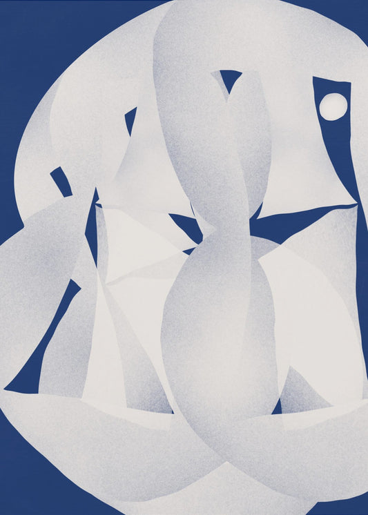 Papierskulptur Abstrakt | Poster