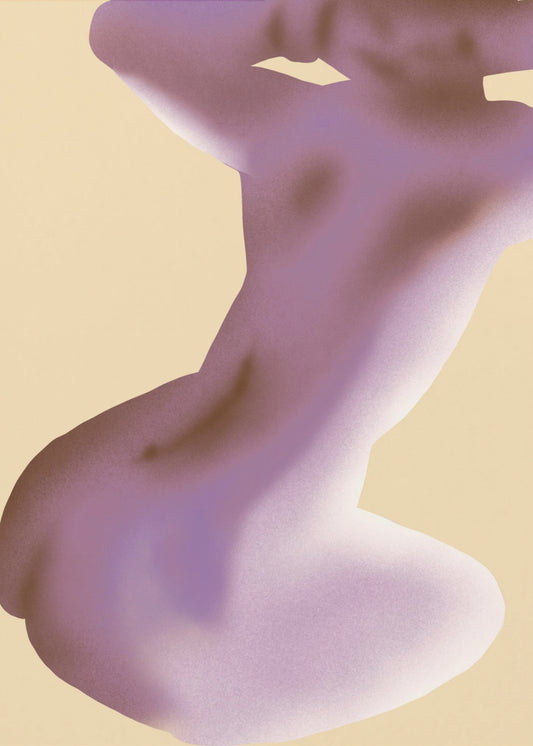 Lila Silhouette | Poster