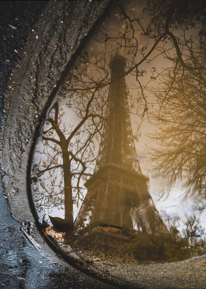 Eiffel tower reflection | Canvas