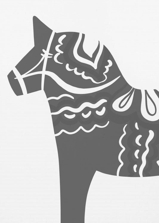 Silent Equine Elegance | Canvas