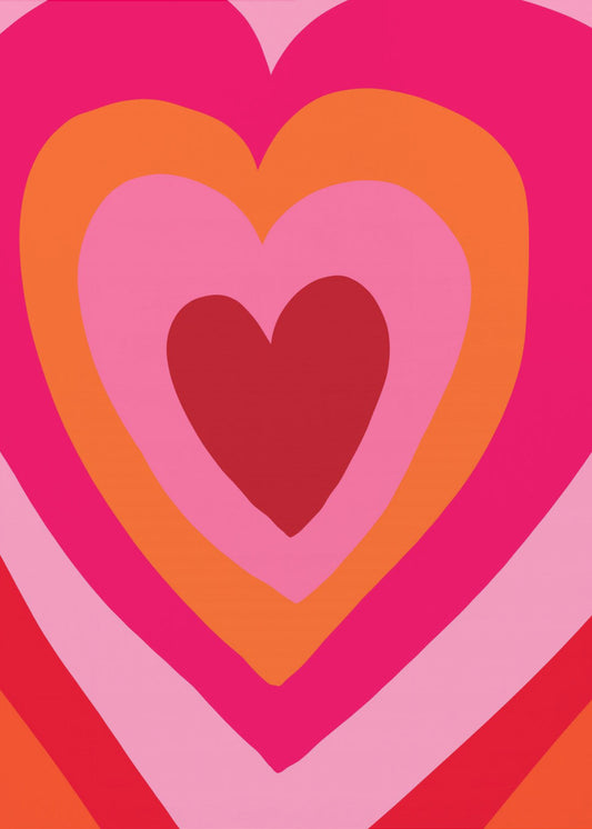 Heart Layers Harmony | Canvas