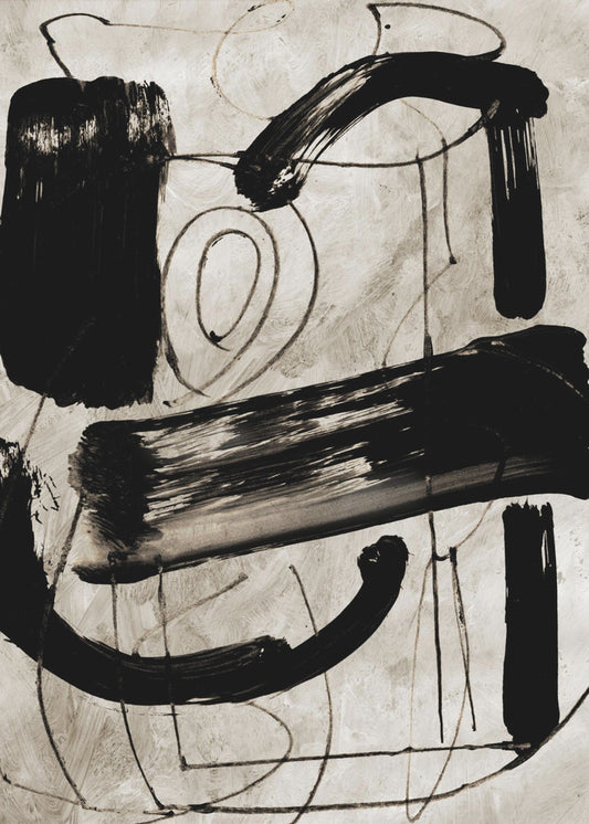 Vintage Abstrakt | Leinwand