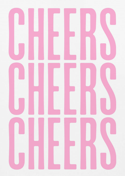 Triple Cheers Display | Canvas