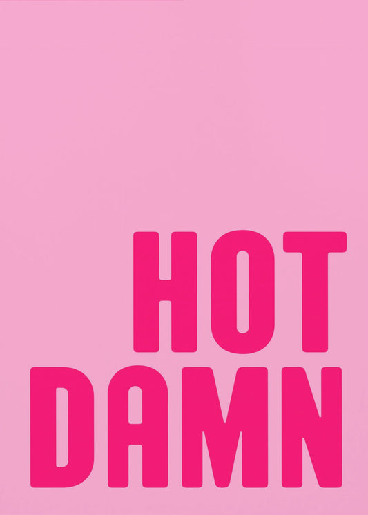 Bold Pink Exclamation | Canvas