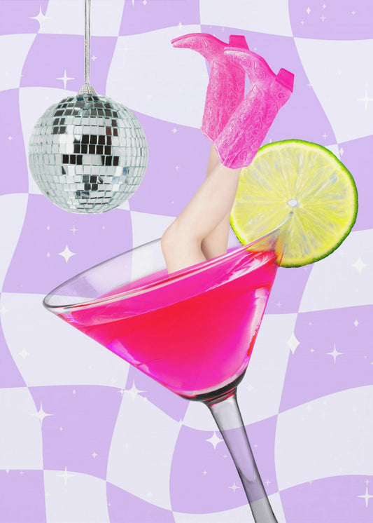 Disco-Drink-Genuss | Poster