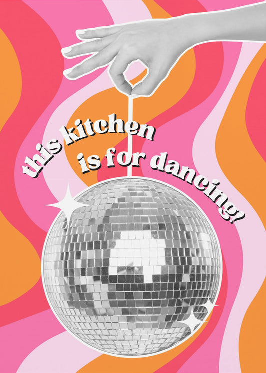 Disco-Küchenstimmung | Poster
