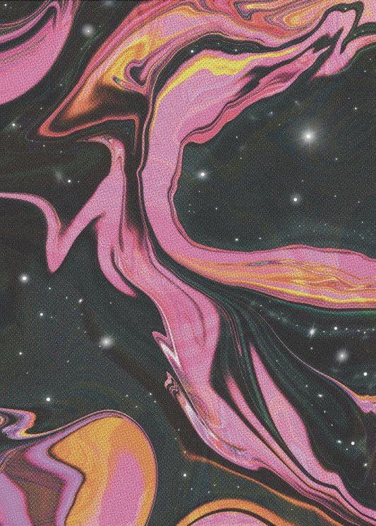 Rosa Wirbelnebel | Poster