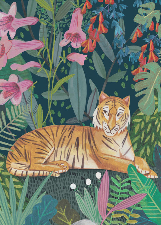 Tiger im Dschungel | Poster