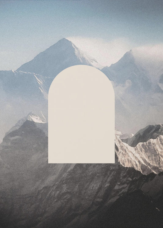 Durch das Portal blicken | Poster