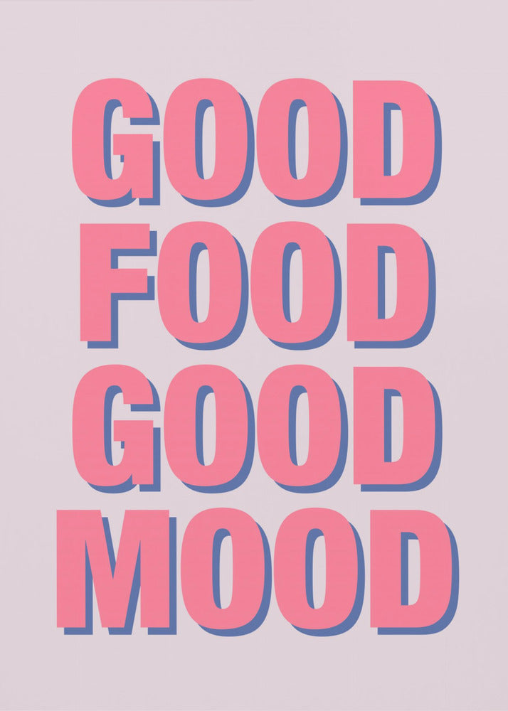 Positive Vibes Mahlzeit | Poster