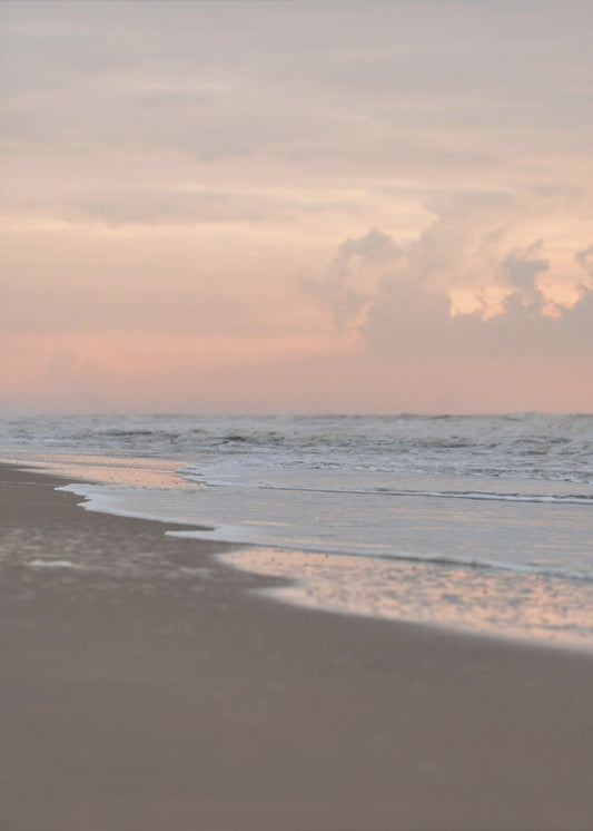 Sonnenuntergang am Strand | Poster
