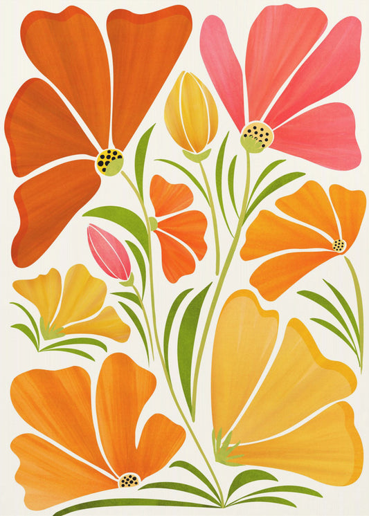 Frühlingswildblumen | Poster