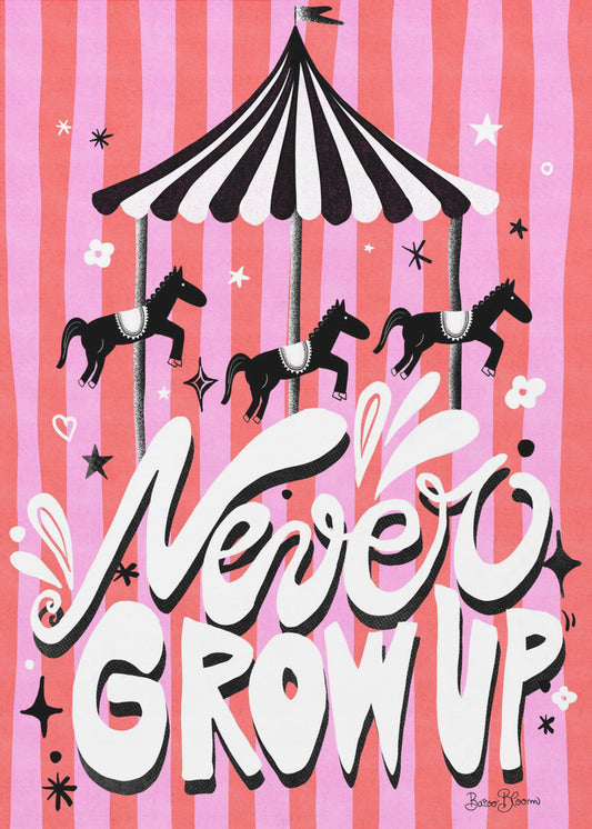Karussell – Werde niemals erwachsen | Poster