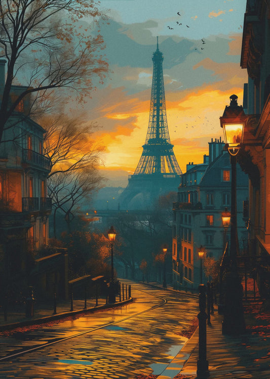 Willkommen in Paris | Poster