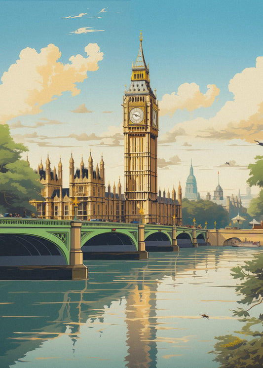 Ansicht von London | Poster