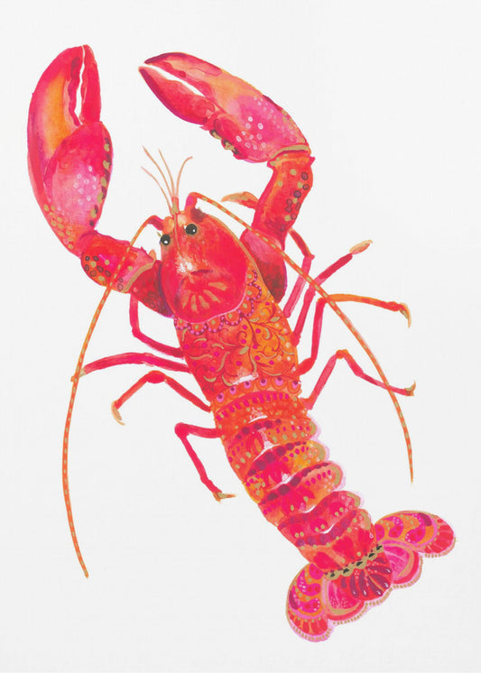 Gemusterter Hummer | Poster