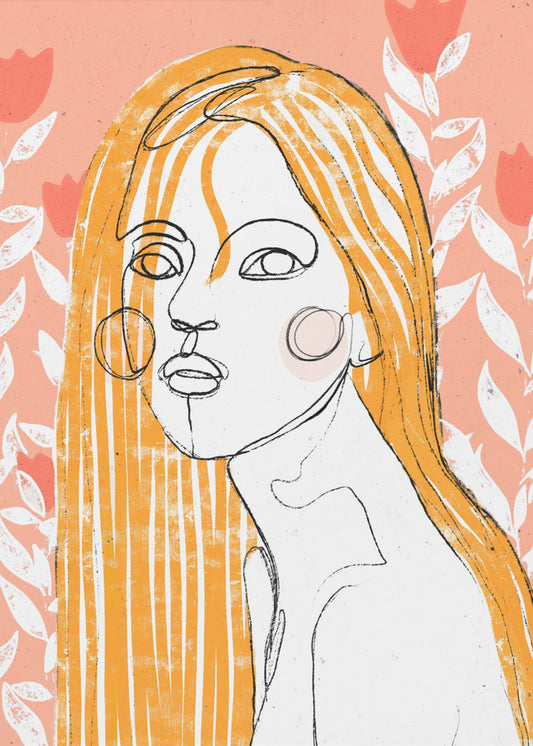 Floraler Blick | Poster