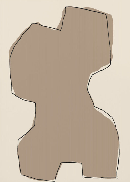 Abstrakte Silhouette | Poster