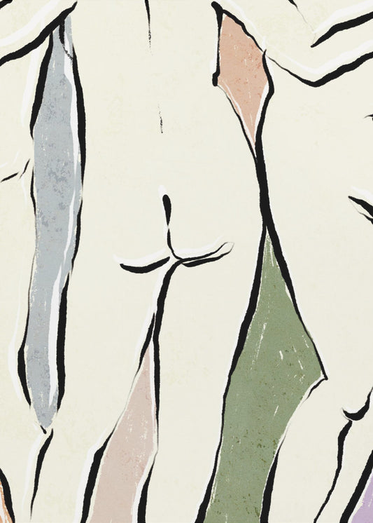 Anmutige Linien | Poster