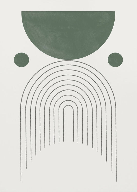 Geometrische Harmonie | Poster