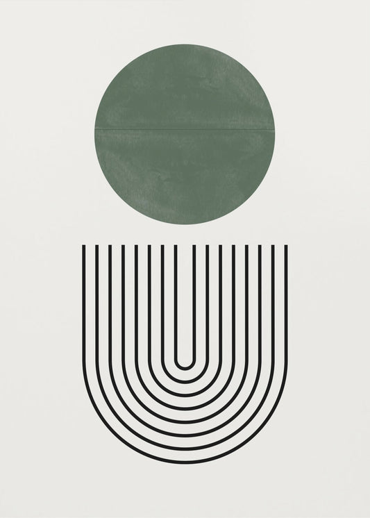 Circles and Lines | Poster