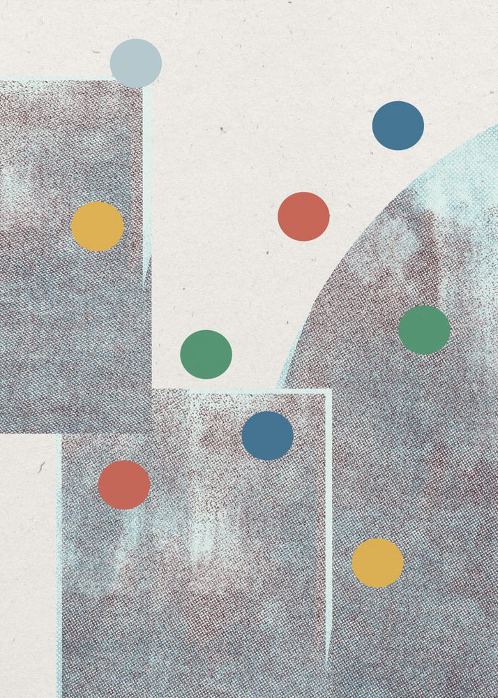 Geometrisches Spiel | Leinwand