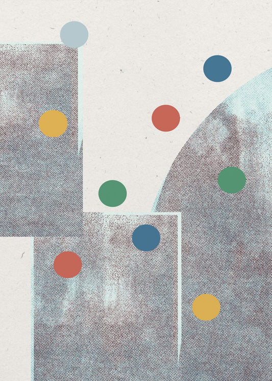 Geometrisches Spiel | Leinwand