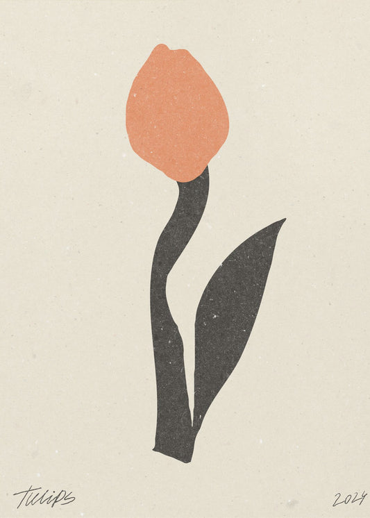 Moderne Blume 01 | Poster