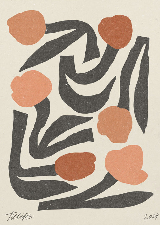 Moderne Blume 03 | Poster