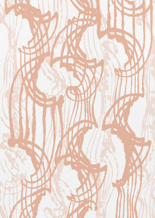 Muster und geschwungene Linien | Poster