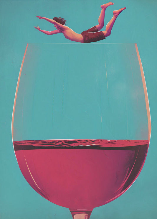 Weintauchgang | Poster