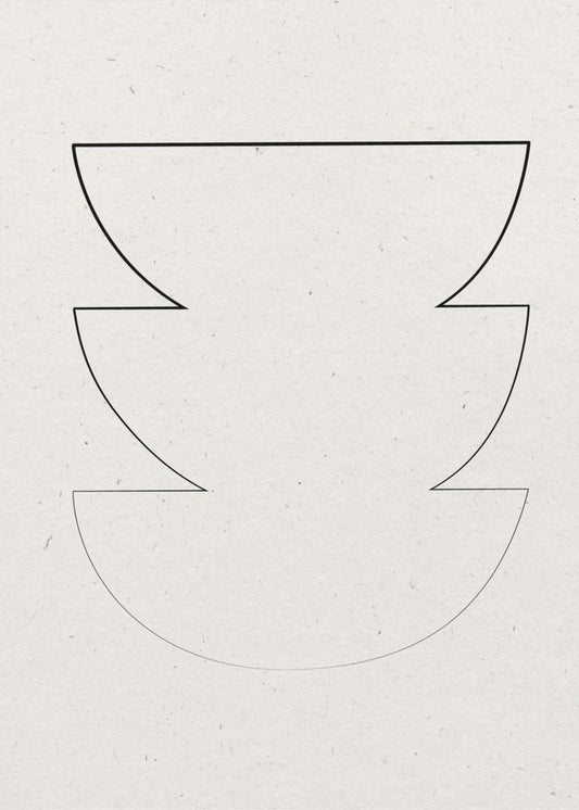 Stacked Simplicity | Poster