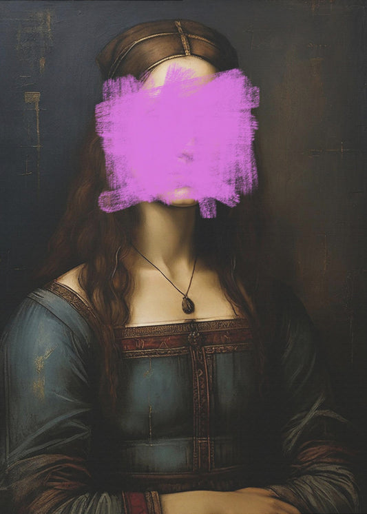 Moderne Mona Lisa | Leinwand