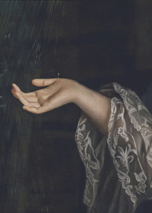 Detail einer Frau / Ölgemälde | Leinwand