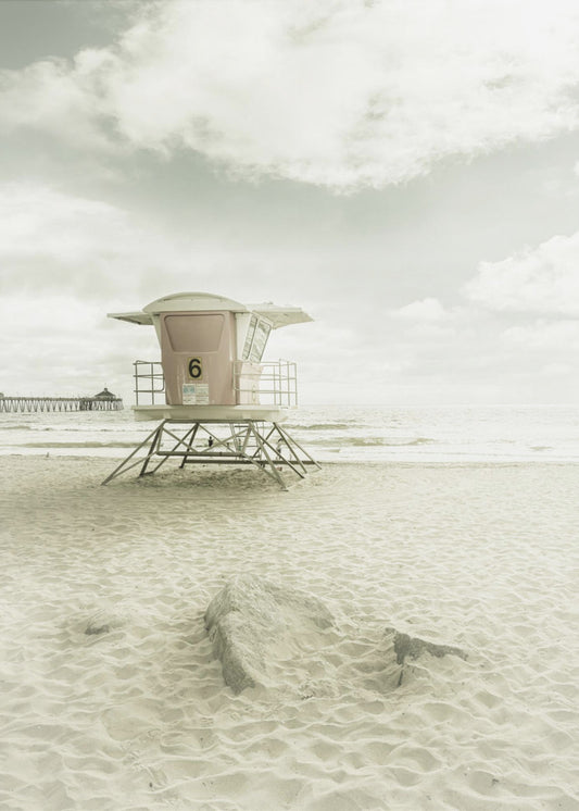 Kalifornien Vintage Imperial Beach | Poster