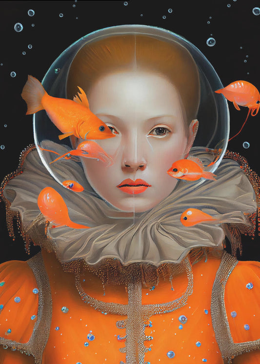 The Princess of Deep Sea | Canvas
