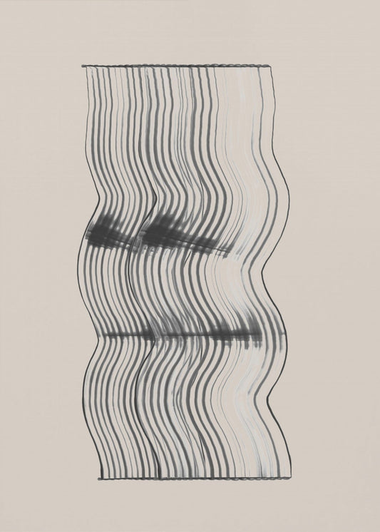 Gebogene Illusionen | Leinwand