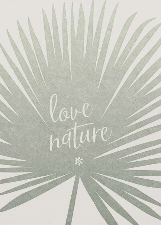 Liebe die Natur | Poster