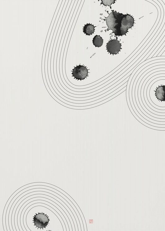 Zufälliger Zen-Garten Nr. 3 | Poster